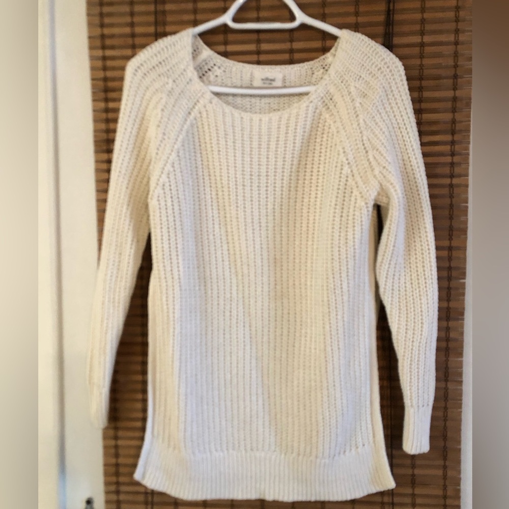 Wilfred linen blend knit sweater